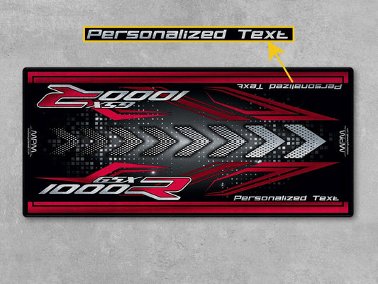 MPM Motorcycle Mat for 2025 Suzuki GSX-R1000 - U103 - Howling Moto