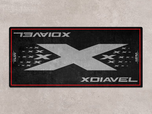 Designed Pit Mat for Ducati XDIAVEL Motorcycle - MM7173 - Howling Moto