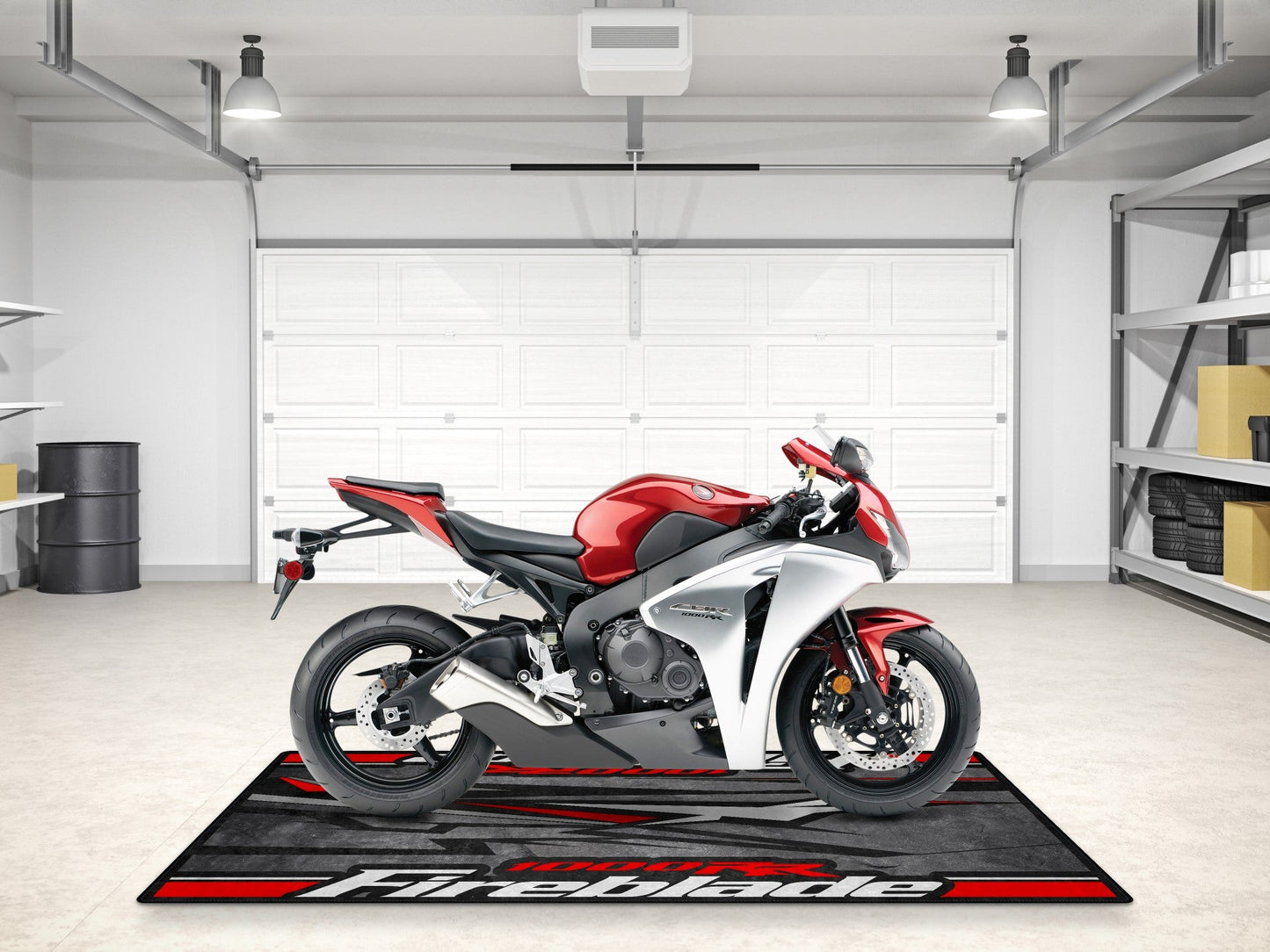 Designed Pit Mat for Honda CBR1000RR Fireblade Motorcycle - MM7243 - Howling Moto