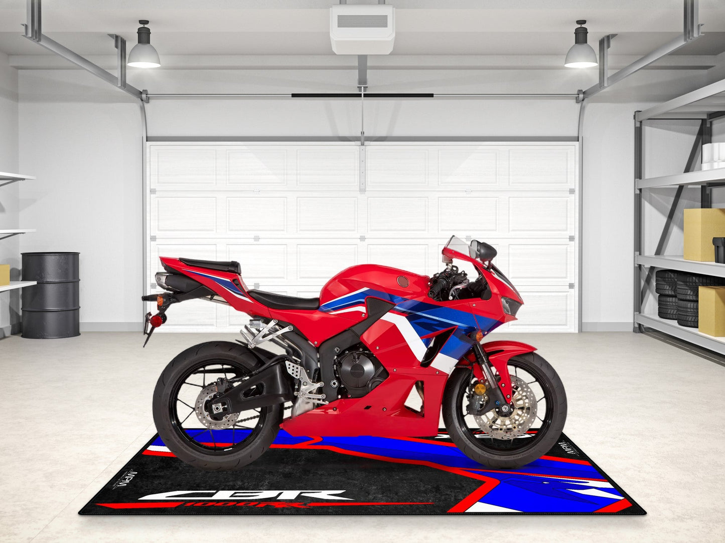 Designed Pit Mat for Honda CBR1000RR Motorcycle - MM7154 - Howling Moto