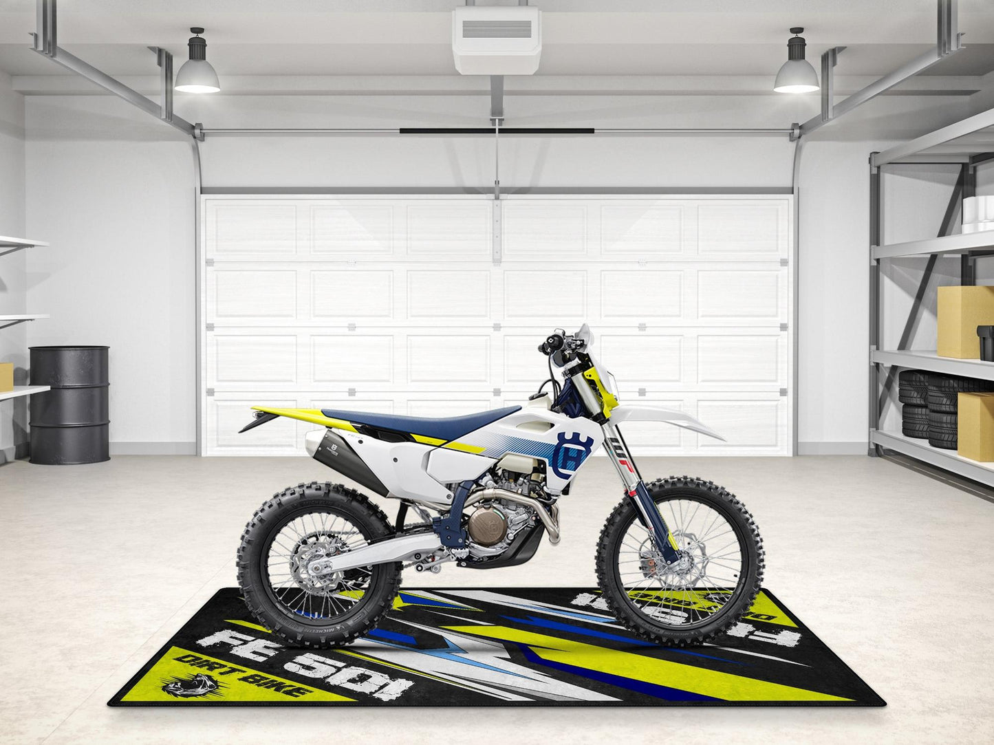 MPM Motorcycle Mat for Husqvarna FE 501 - MM7291 - Howling Moto