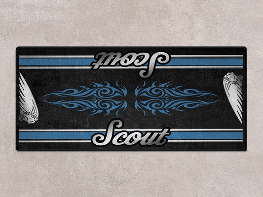 Designed Pit Mat for Indian Scout Sixty Motorcycle - MM7322 - Howling Moto