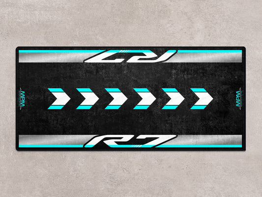 Designed Pit Mat for Yamaha R7 Motorcycle - MM7113 - Howling Moto