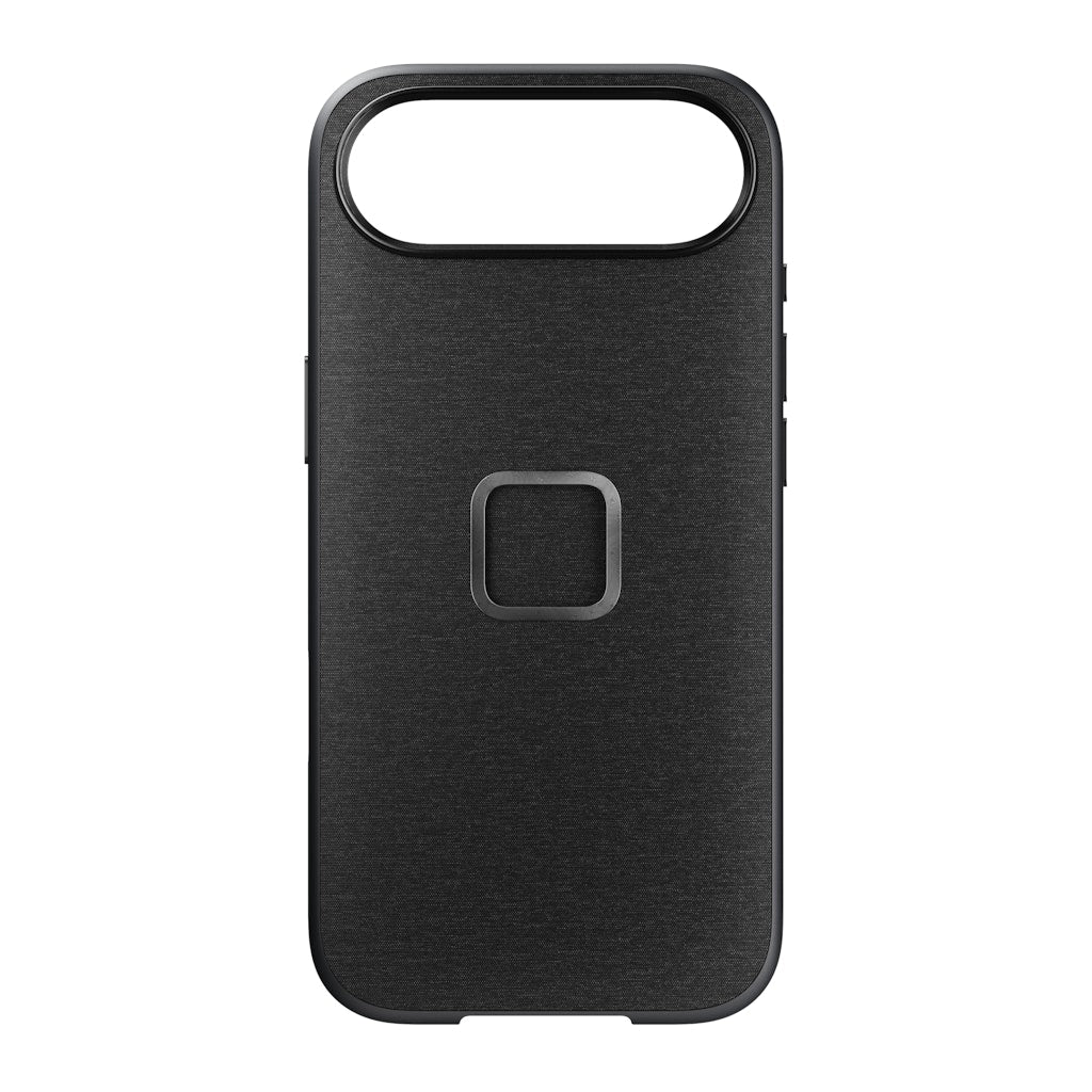 Peak Design Everyday Case for iPhone 17 Air in charcoal, durable mobile phone protective case with sleek design.