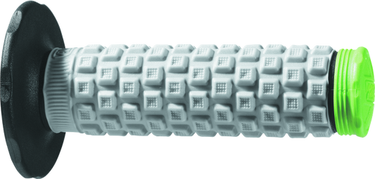 ProTaper Pillow Top Grips in black, gray, and green for off-road powersports bikes, featuring comfortable grip design.