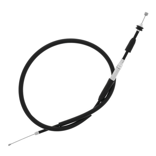 QuadBoss throttle cable for Can-Am DS 90 2006-2007, part #414866, showing the flexible cable with connectors and protective sheath.