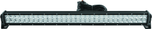 QuadBoss 32-inch double row LED light bar with combo flood and spot beams, designed for off-road vehicles and trucks.