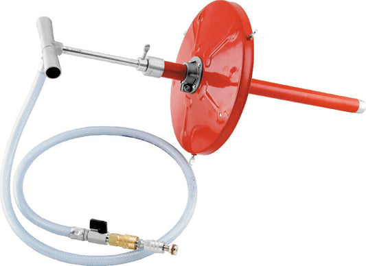 QuadBoss 530860 tire sealant pump for powersports vehicles, 5-gallon capacity, durable pump for tire maintenance and sealing.