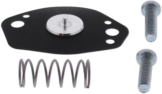 QuadBoss air cut-off valve kit for Suzuki LT-Z400 and VL800 Intruder, shown with installation parts and components.