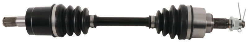 QuadBoss rugged front left axle for Honda TRX420FA FourTrax Rancher 4x4 ATV, part number 609152, with durable construction.