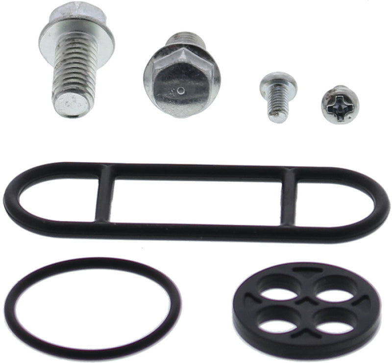 QuadBoss Kawasaki KEF300 Lakota fuel tap rebuild kit for 1989-1998 models, includes replacement parts for fuel system repair