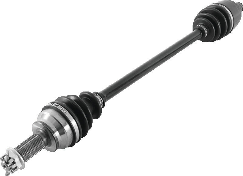 QuadBoss rear left side rugged axle for Honda SXS700 Pioneer 700, durable metal component for off-road ATV 2014-2020