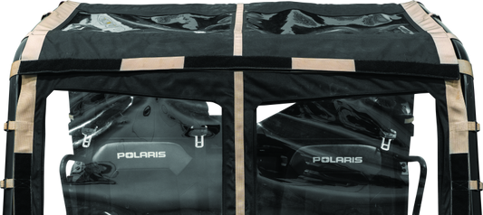 QuadBoss soft roof for Polaris Ranger XP models, durable tinted sunroof that provides protection and lets sunlight in.
