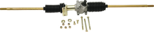 QuadBoss steering rack assembly for Polaris General 1000 EPS (2016-2019), showing the durable metal steering component with mounting points.
