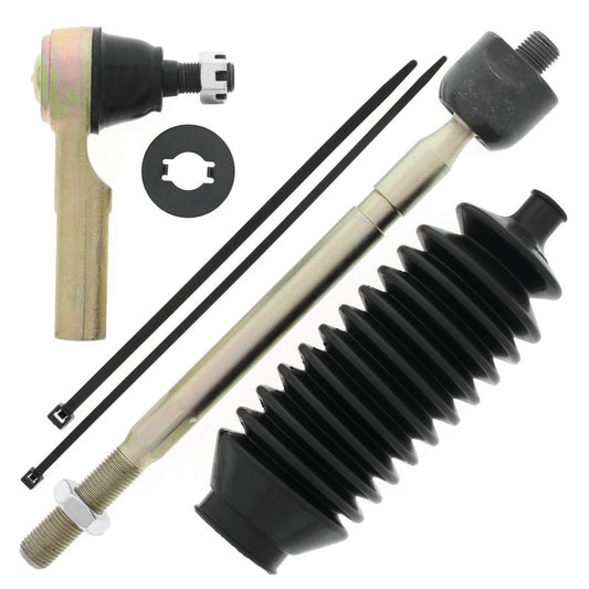 QuadBoss steering rack tie rod assembly kit for Kawasaki KRF750 Teryx 4x4, showing the metal tie rod components and joints.