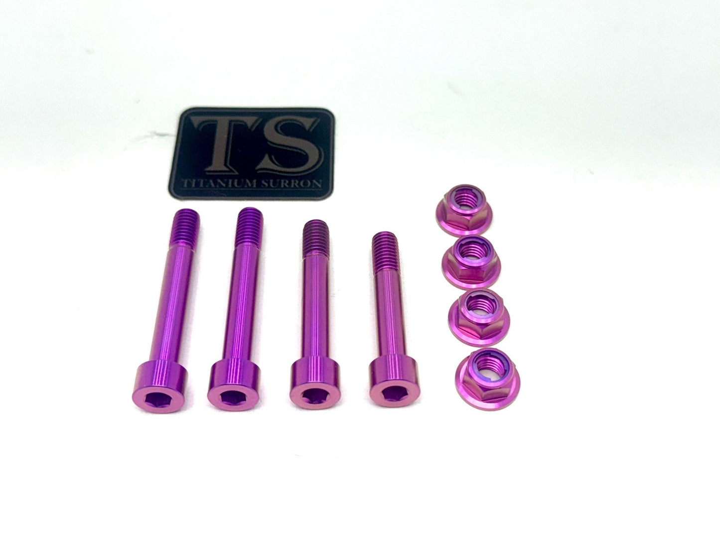 Titanium Rear Suspension/ Linkage Bolt Kit for Surron LBX & Segway X260 - Howling Moto