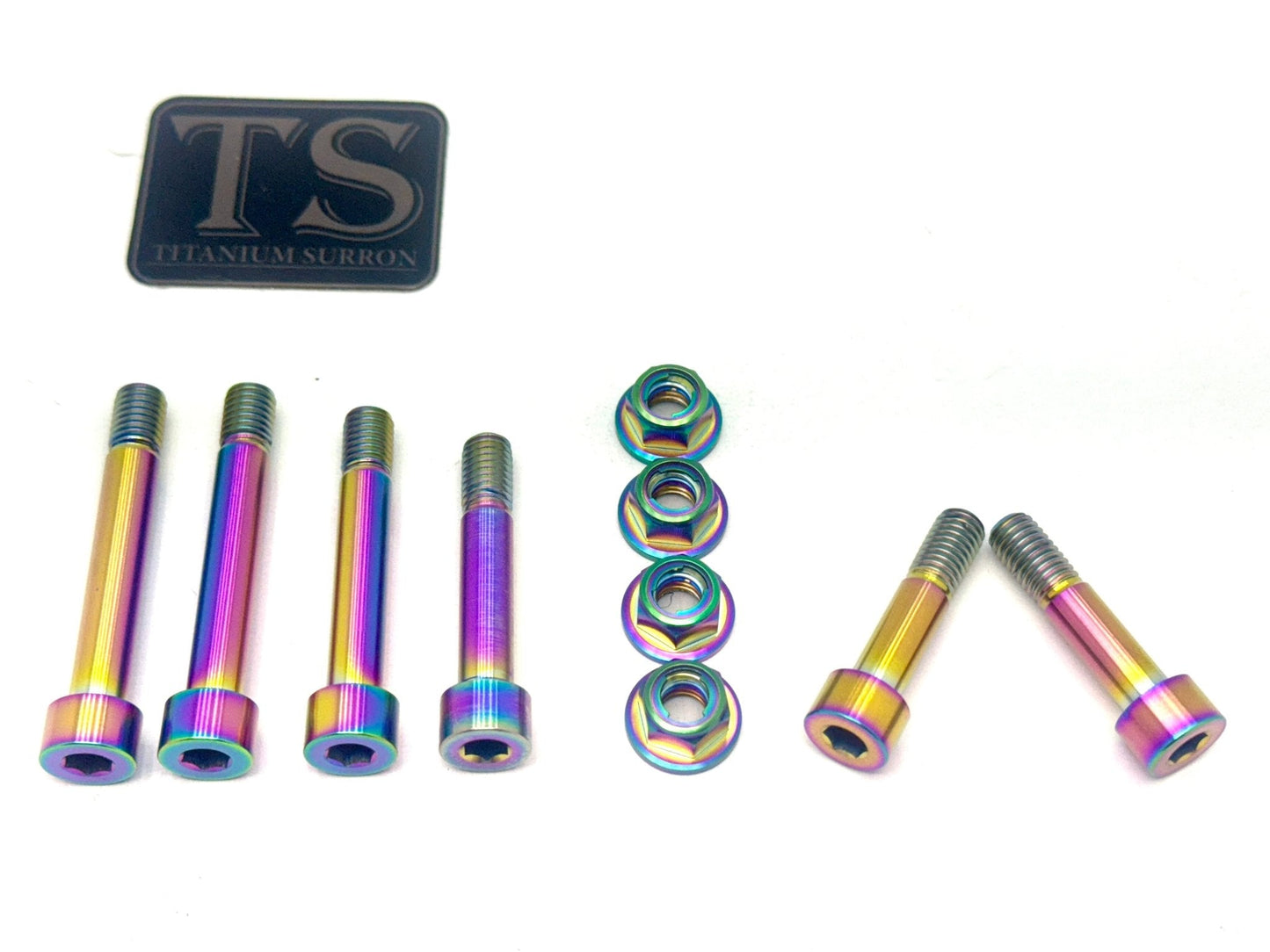 Titanium Rear Suspension/ Linkage Bolt Kit for Surron LBX & Segway X260 - Howling Moto