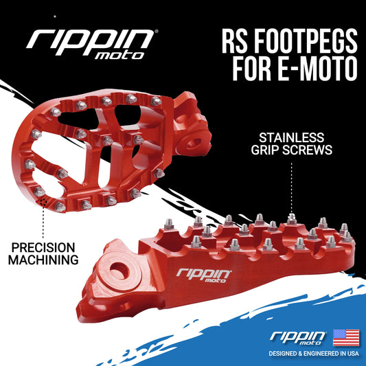 Race Spec Foot Pegs for E-Moto - Howling Moto