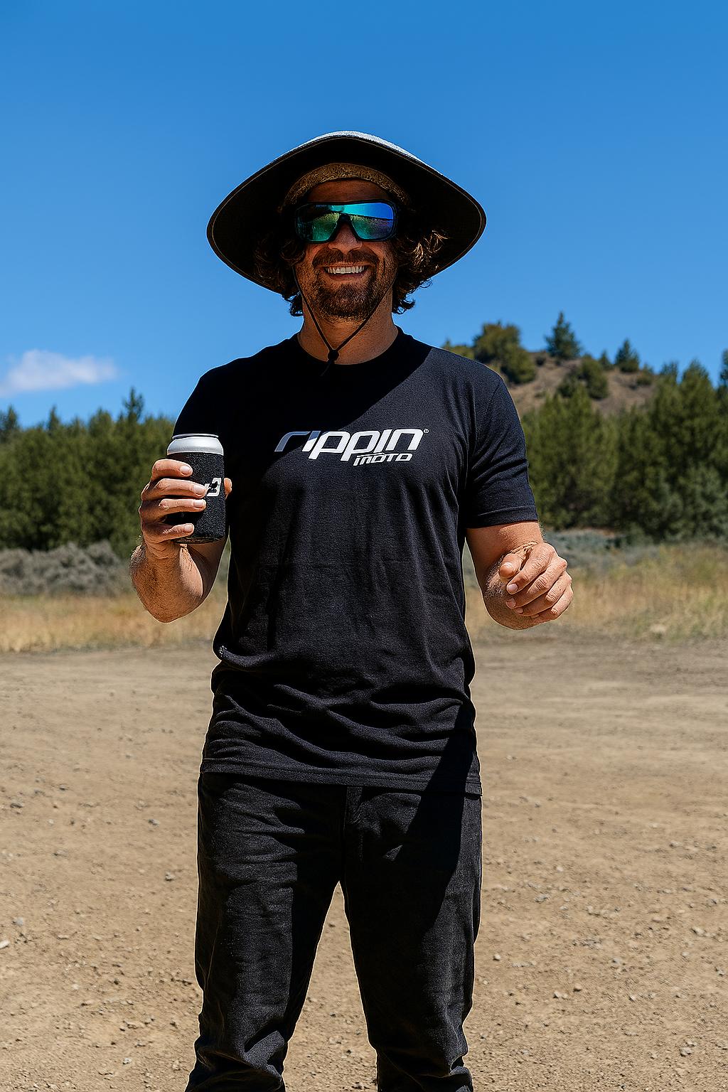 Rippin Moto Mens T-Shirt - Howling Moto