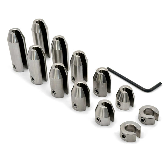 12 Pack Spoke Wheel Weight Kit (Nickel Finish) - Howling Moto