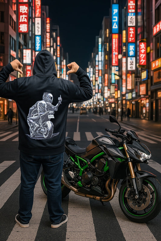 GHOST SHIFT HOODIE BY BLR TUNING - LIGHTWEIGHT BREATHABLE SPORT HOODIE - Howling Moto
