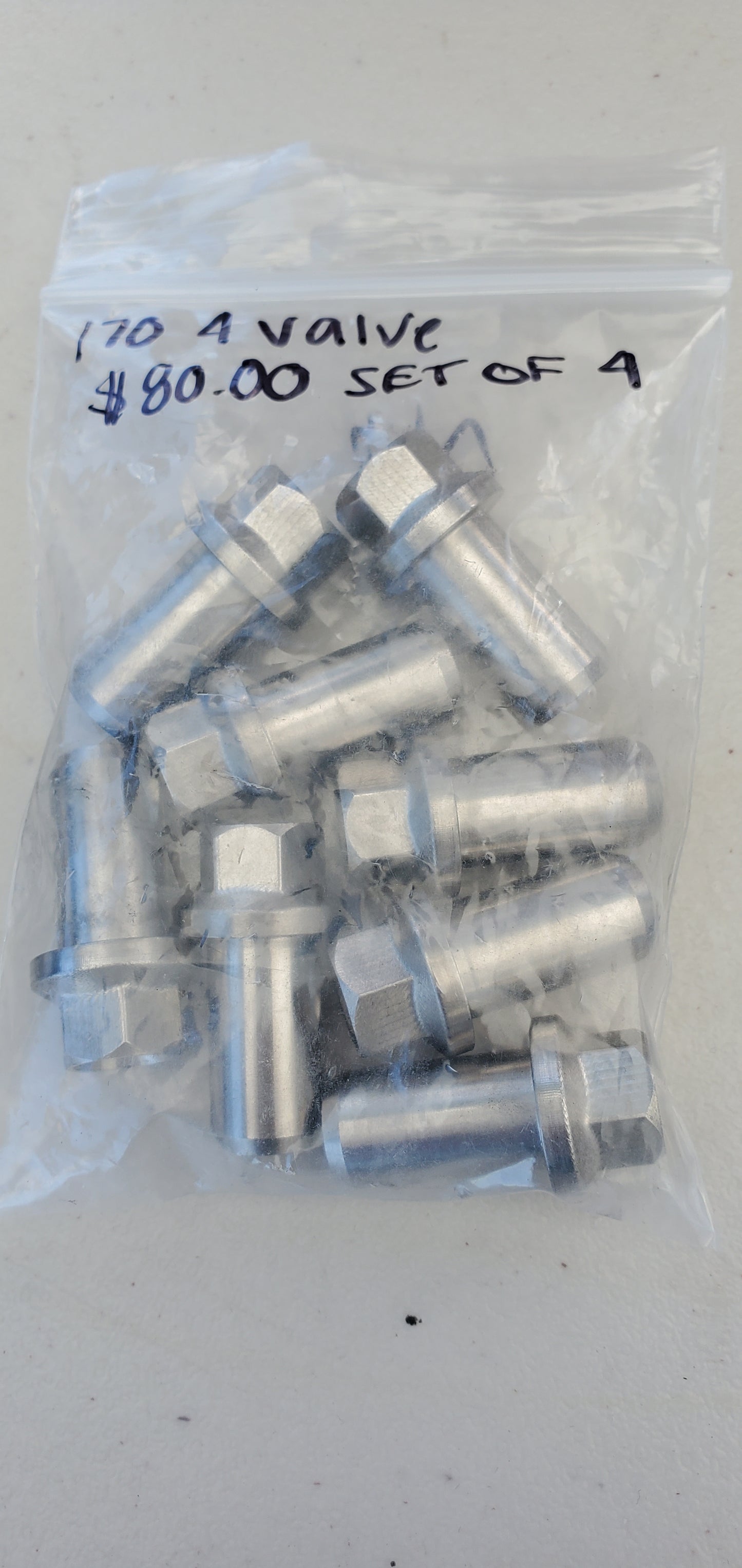 The Speed Shop Stainless Cylinder Head Nuts for Koso 170 big bore 2022+ Honda Grom / Monkey - Howling Moto