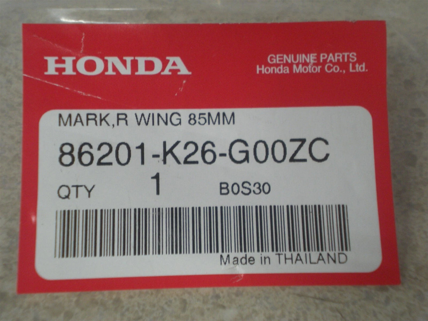 Honda Mark, R. Wing (85MM) Grom 2014-2025 - Howling Moto