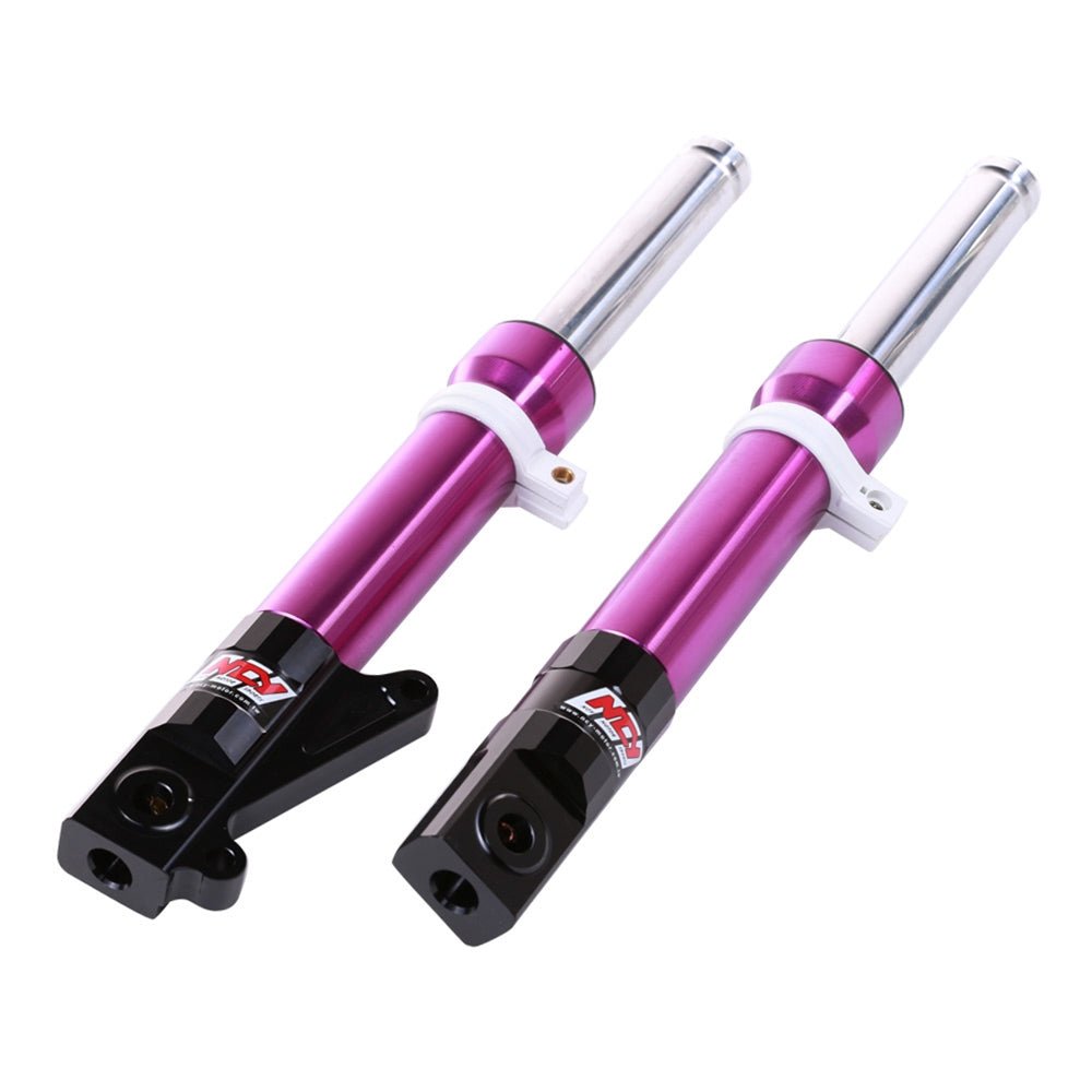 Ncy Ruckus/Metropolitan/Dio Disk Forks (Blue/Purple!) - Howling Moto