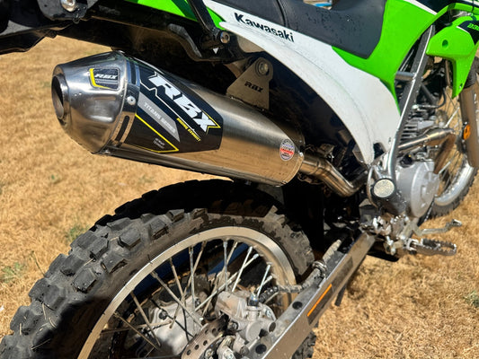 KLX 230 RBX Stainless Exhaust - Howling Moto
