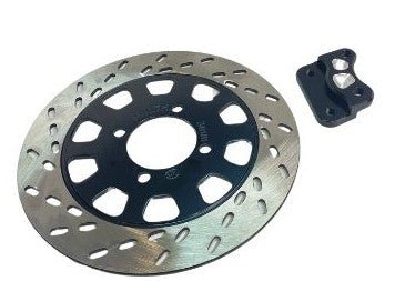200mm Custom rotor and adapter for NCY forks and Ø30 tree - Howling Moto