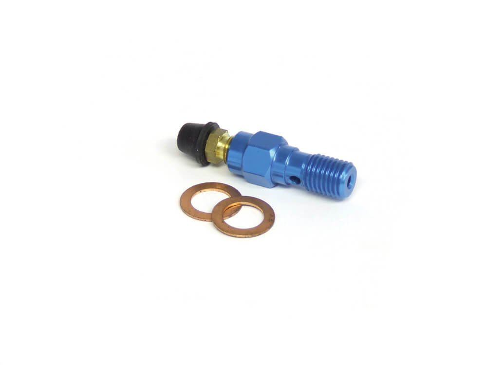 NCY Banjo Bolt With Build In Bleeder - Howling Moto