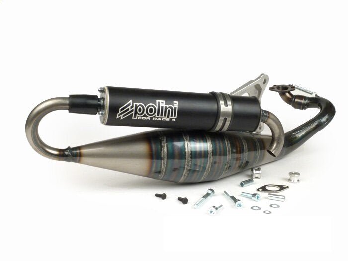 Polini 4 race exhaust ZUMA - Howling Moto