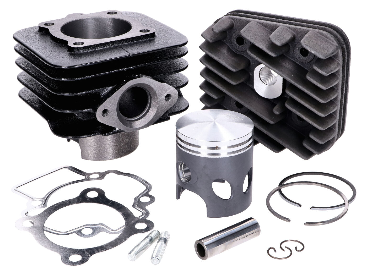 Top Performances "Black Trophy" 70cc Piaggio Cylinder Kit - Howling Moto