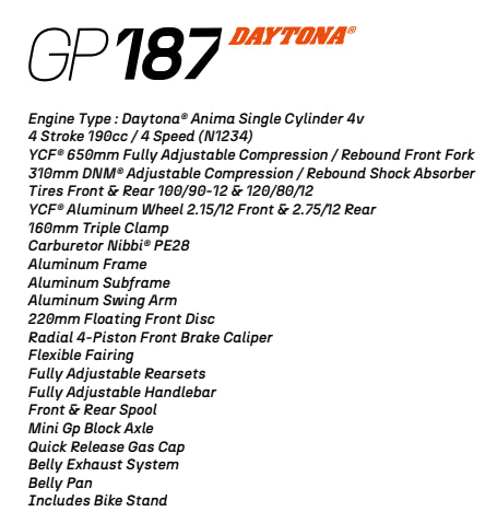 2024 YCF GP 187 - Howling Moto