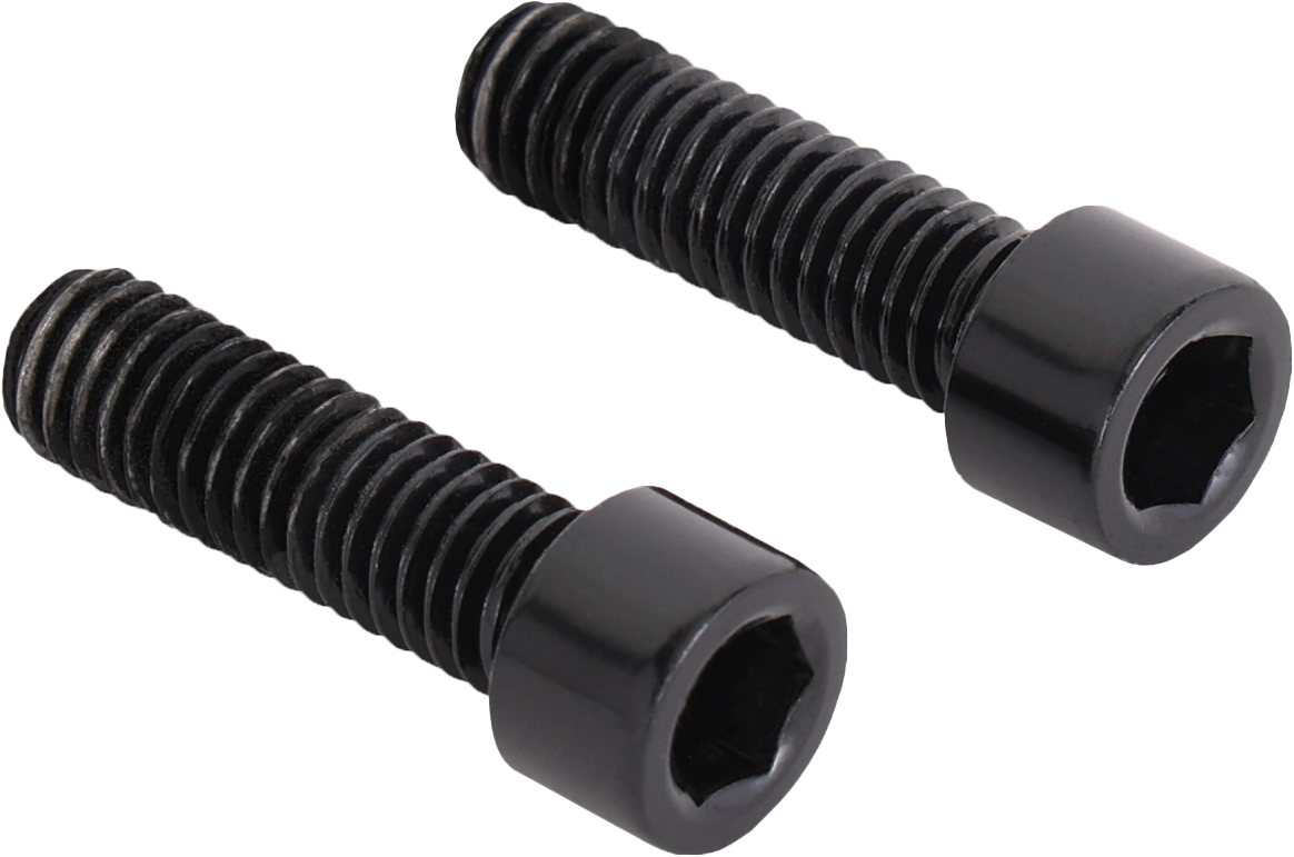 SEDONA, SEDONA Dual Drill Cap Screws M6x20 Black (2 Pack) for Secure Fastening