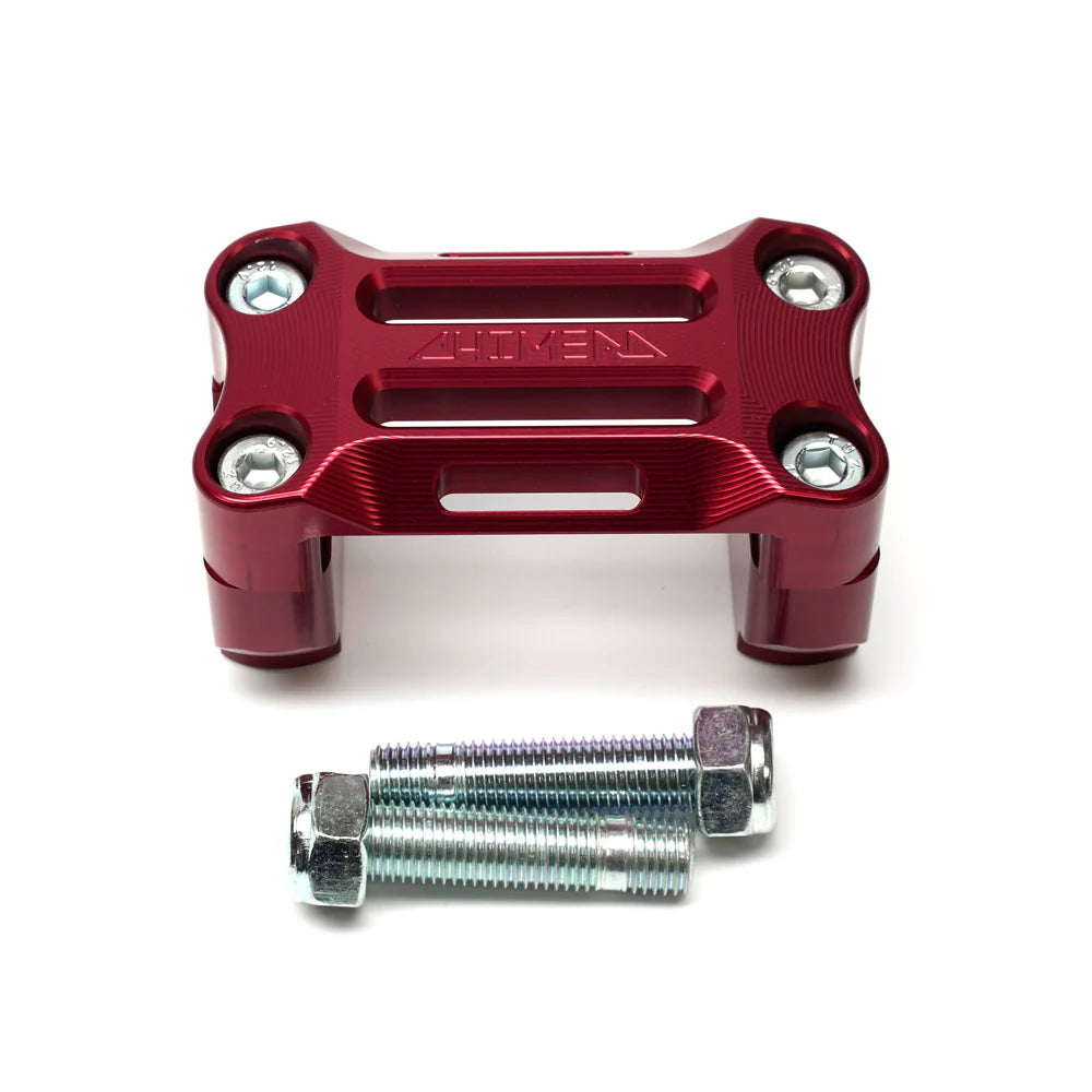 Chimera Engineering Complete Handlebar Riser Clamp 7/8" - Honda Grom Monkey Trail 125 - Howling Moto