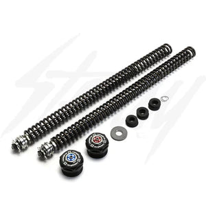 RacingBros Performance Exhaust System RBROS-1006-6.5NMM, metal exhaust pipe with polished finish for automotive performance.