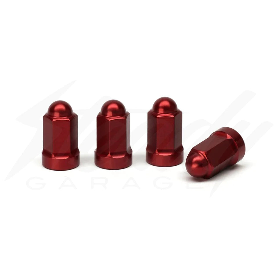 Chimera Engineering 8mm Aluminum Closed End (Acorn) Nuts - Honda Grom Monkey Z125 Zuma 125