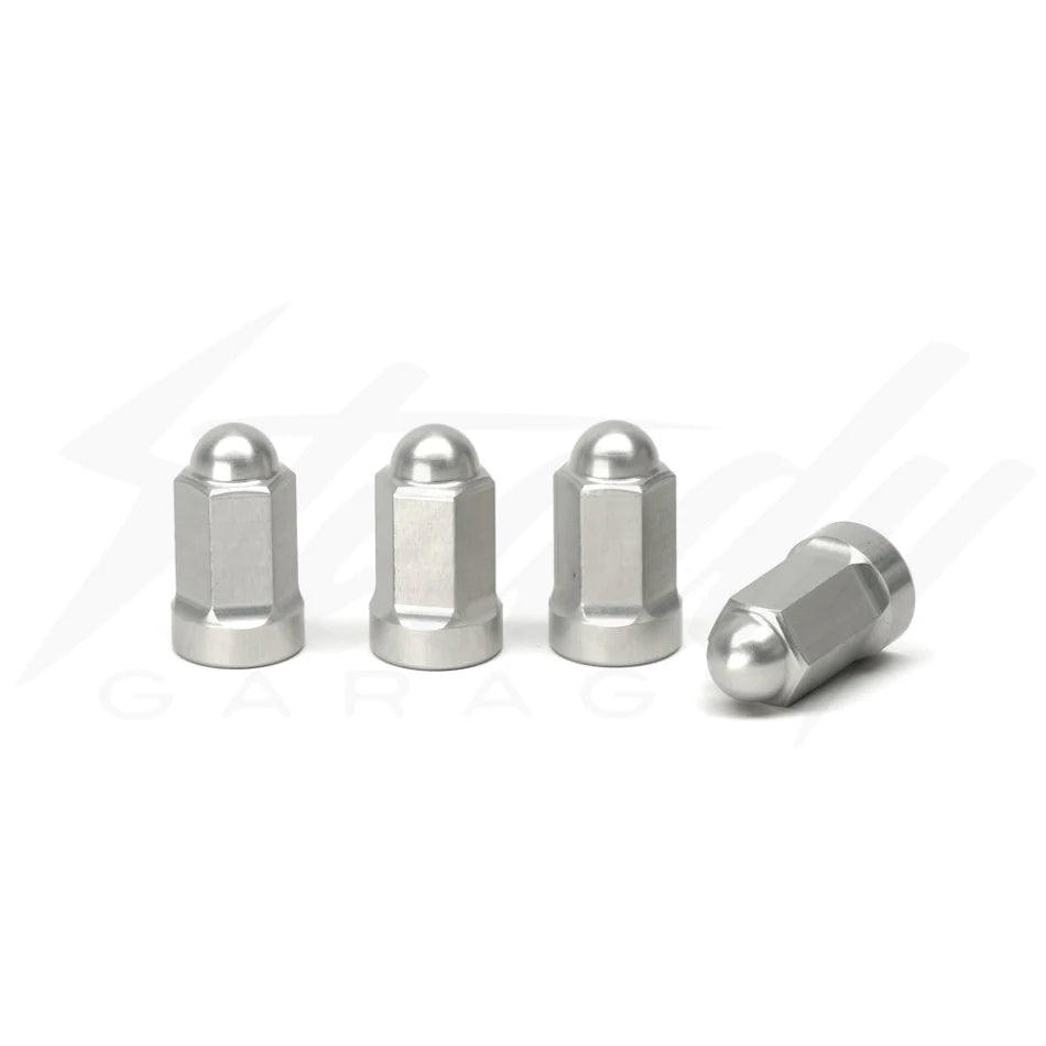 Chimera Engineering 8mm Aluminum Closed End (Acorn) Nuts - Honda Grom Monkey Z125 Zuma 125