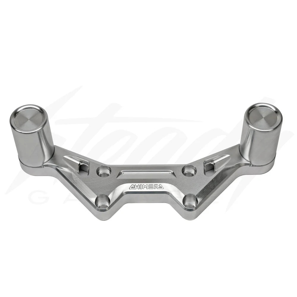 Chimera "FC" Clip On Handle Bar Plate - Honda Grom 125, Monkey 125, Dax 125 (All Years) - Howling Moto