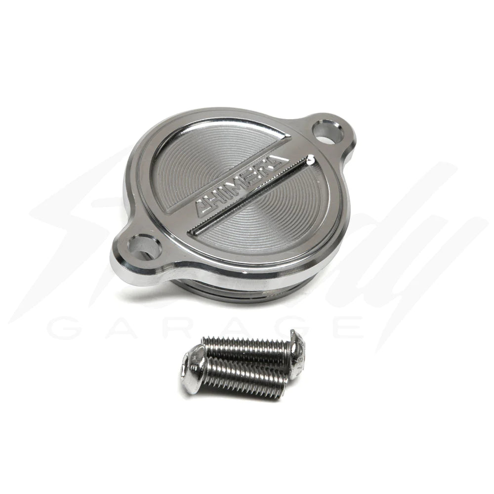 Chimera Billet Aluminum Oil Filter Cover - 2022+ Honda Grom Monkey Super Cub - Howling Moto