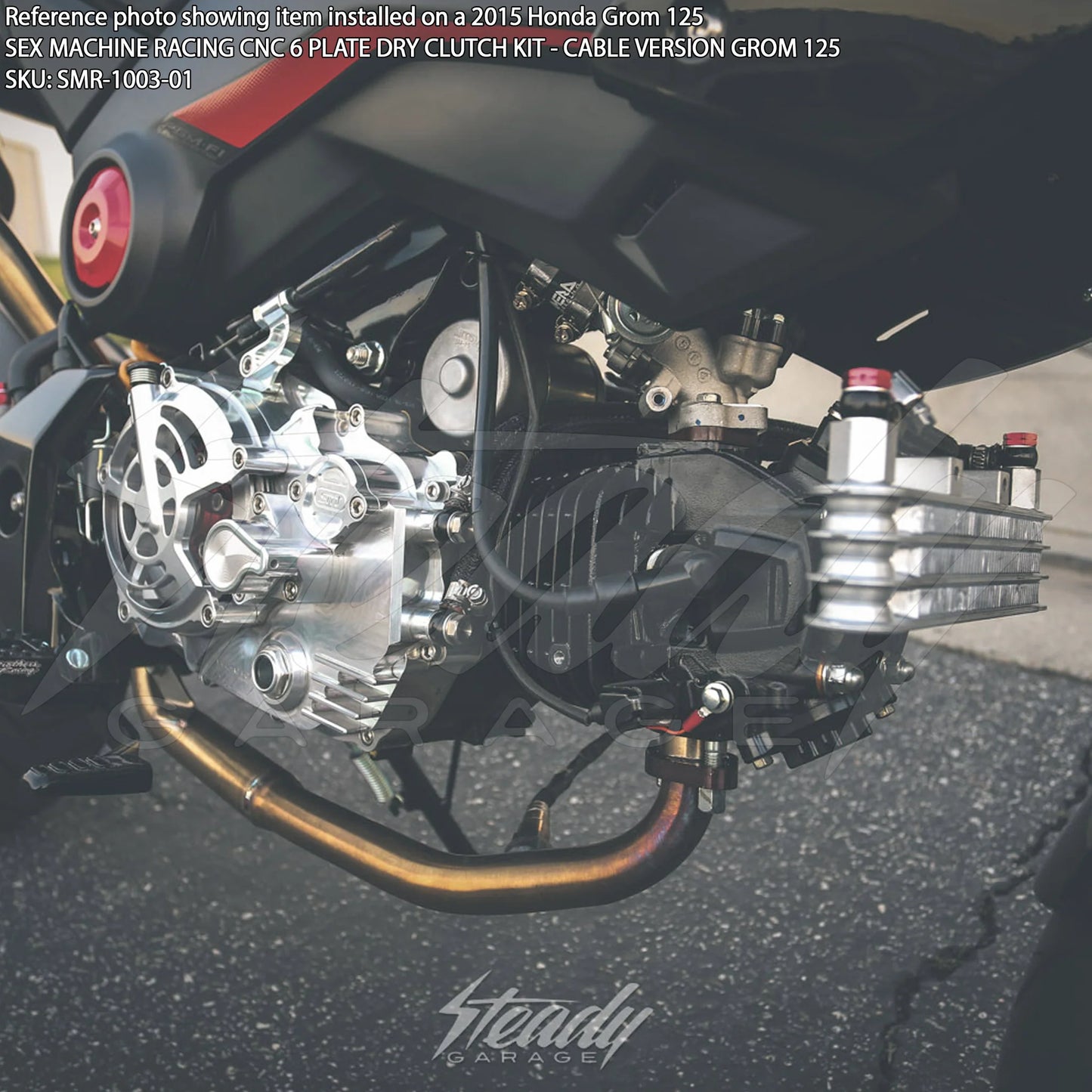 Sex Machine Racing CNC 6 Plate Dry Clutch Kit - Cable Version - Howling Moto