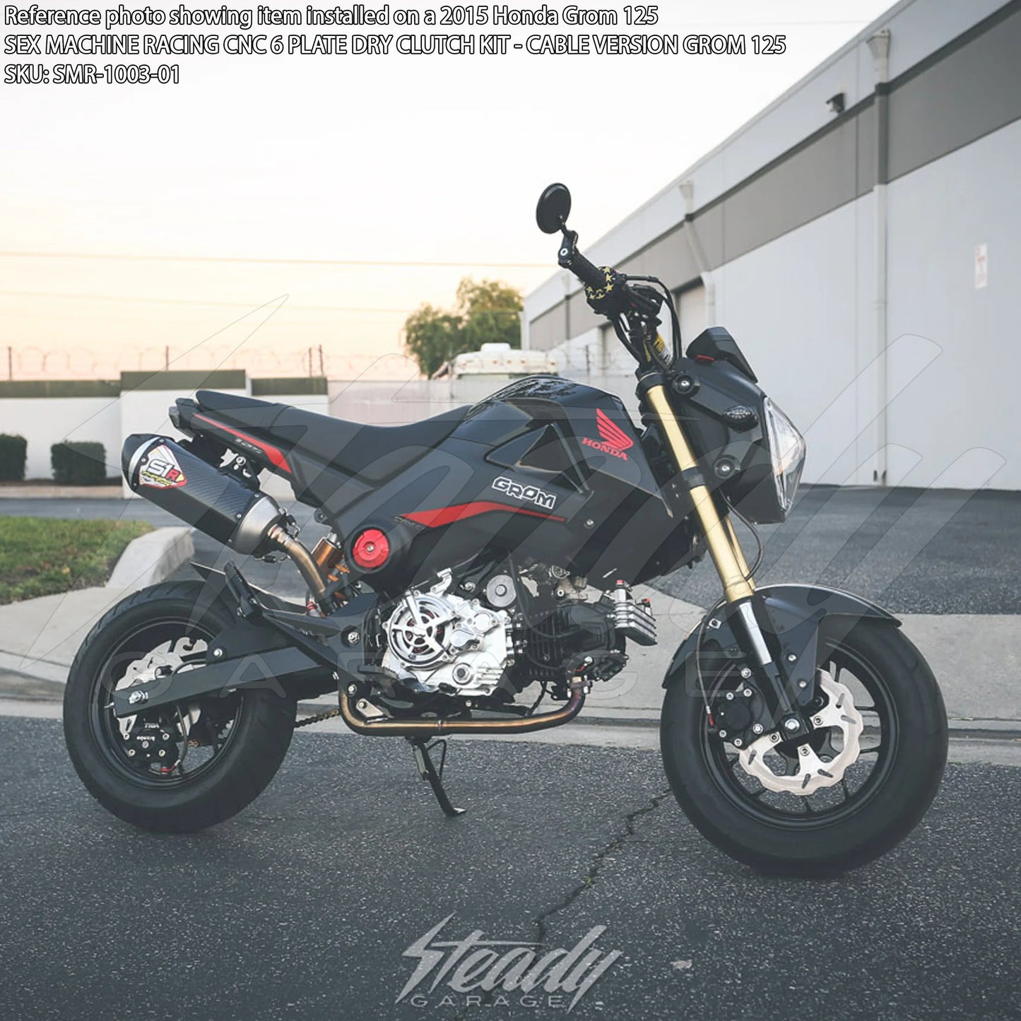 Sex Machine Racing CNC 6 Plate Dry Clutch Kit - Cable Version - Howling Moto