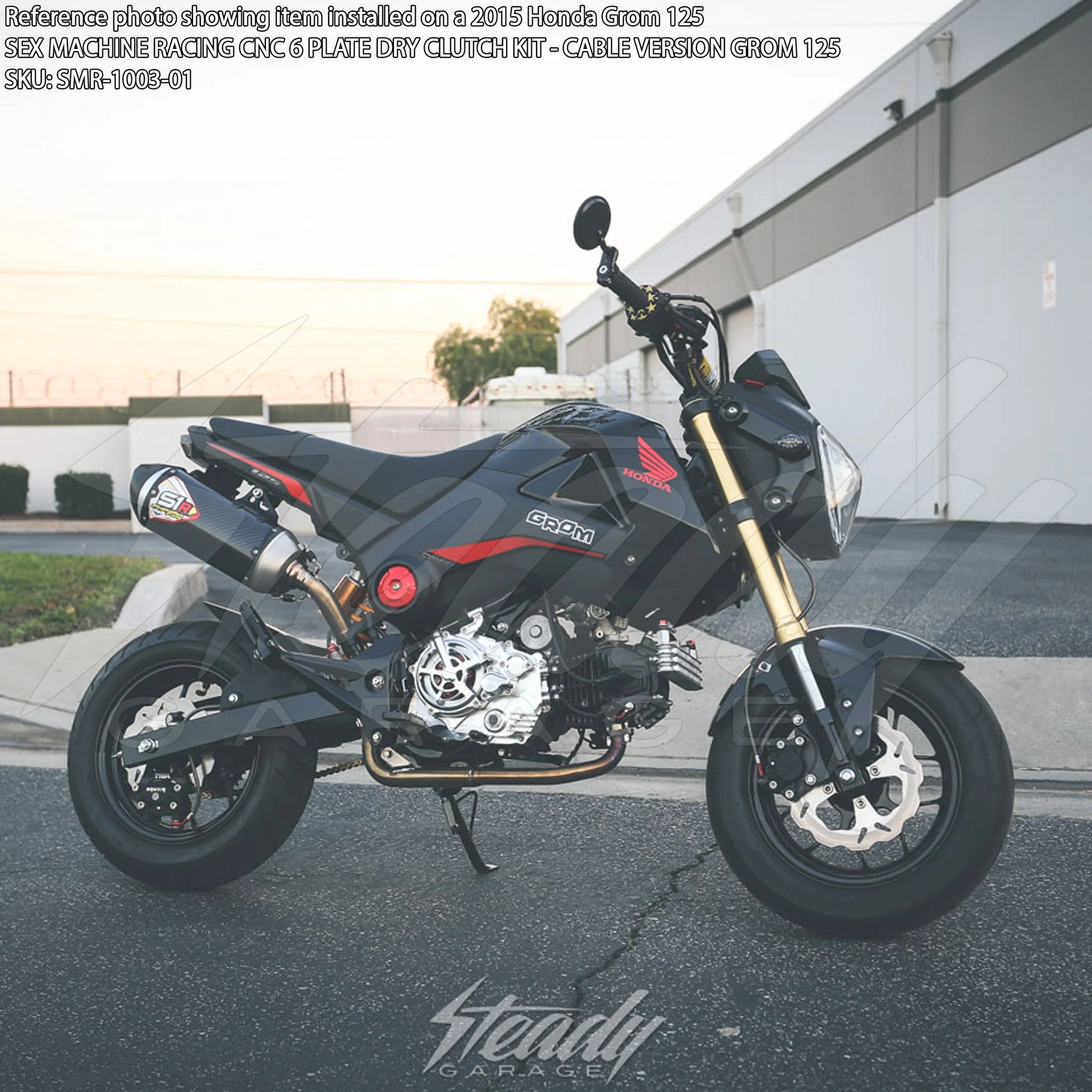 Sex Machine Racing CNC 6 Plate Dry Clutch Kit - Cable Version - Howling Moto