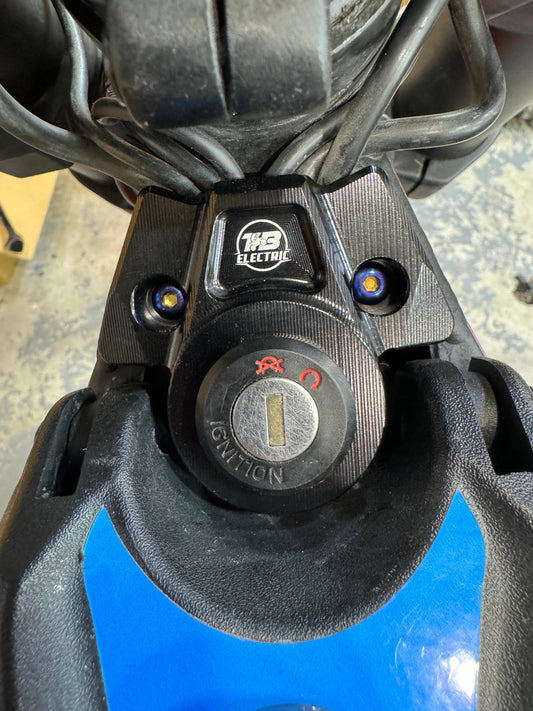 TB Talaria Sting Aluminum Key Ignition Cover - Howling Moto