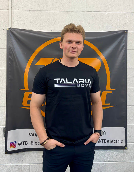 Talaria Boys Black T-Shirt - Howling Moto