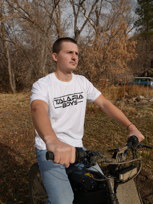Talaria Boys White T-Shirt - Howling Moto