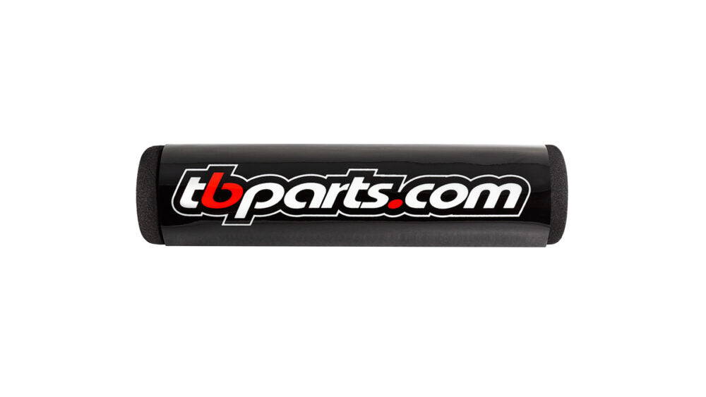 TB Handlebar Pad, Black w/ TB Logo - Howling Moto