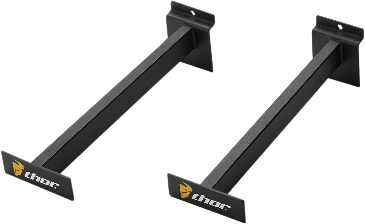 Pair of THOR display faceouts for retail presentation, designed for effective product showcasing and organization.