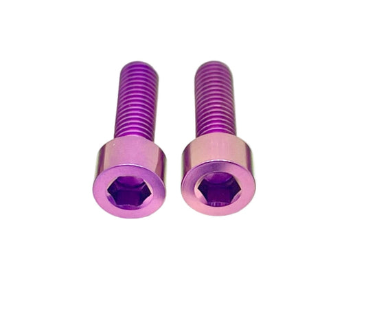 Titanium Caliper Bolt Kit (20mm Bolts) - Howling Moto